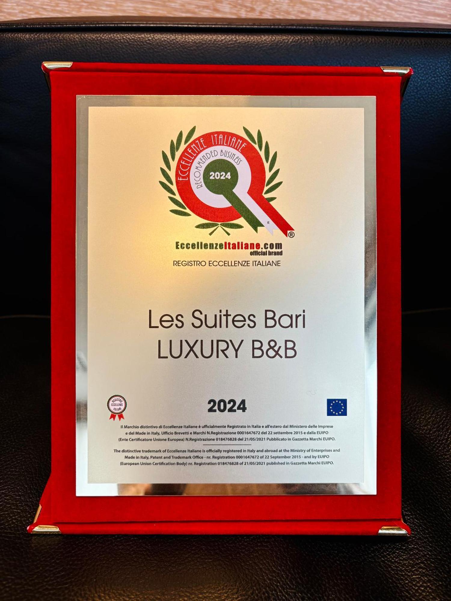 Les Suites Bari Italian Excellence Bed And Breakfast Exterior foto